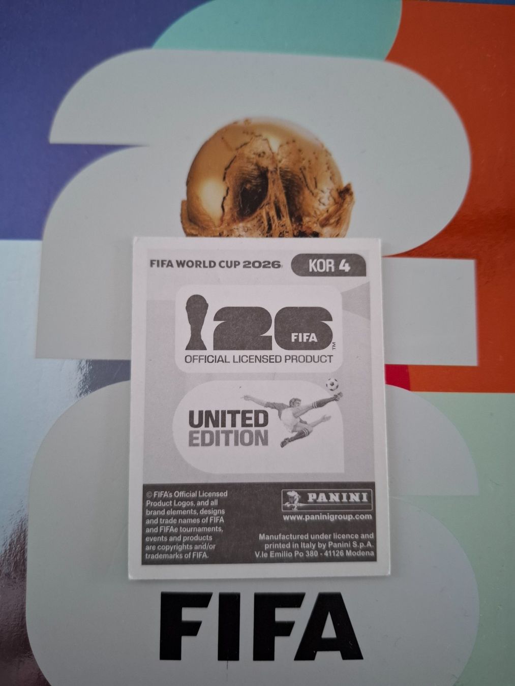 Panini Carte collezionabili: Panini WM Sticker KOR 4 Minjae Kim – Nuovo (secondo la descrizione) da Frauenfeld venduto da CymonHardy 1