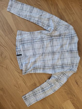 Zebra Pullover Damen dünn mit Reissverschluss Grösse M