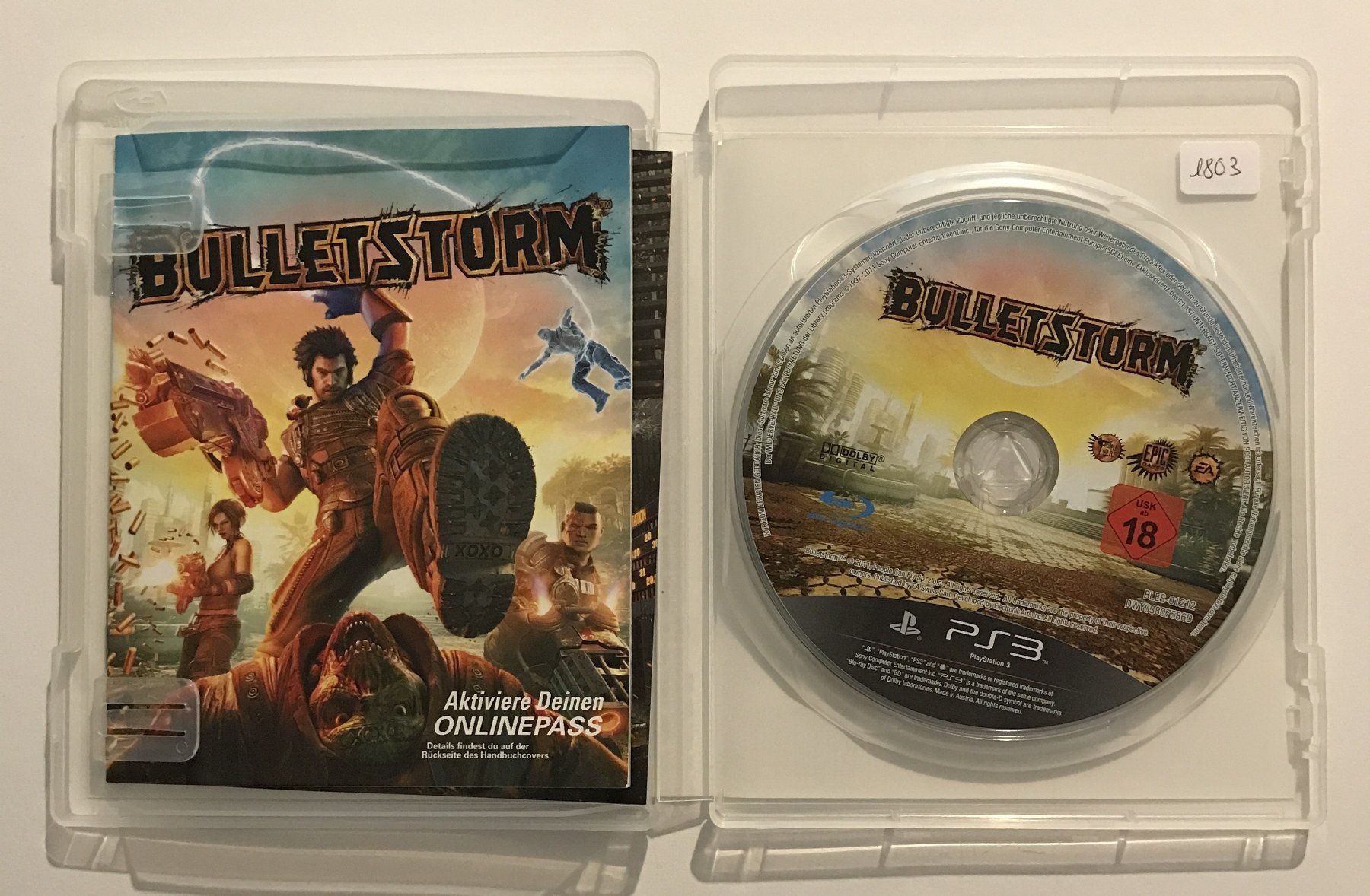 Spiele: PS3 - Bulletstorm – Gebraucht aus Allschwil von Bullach 1