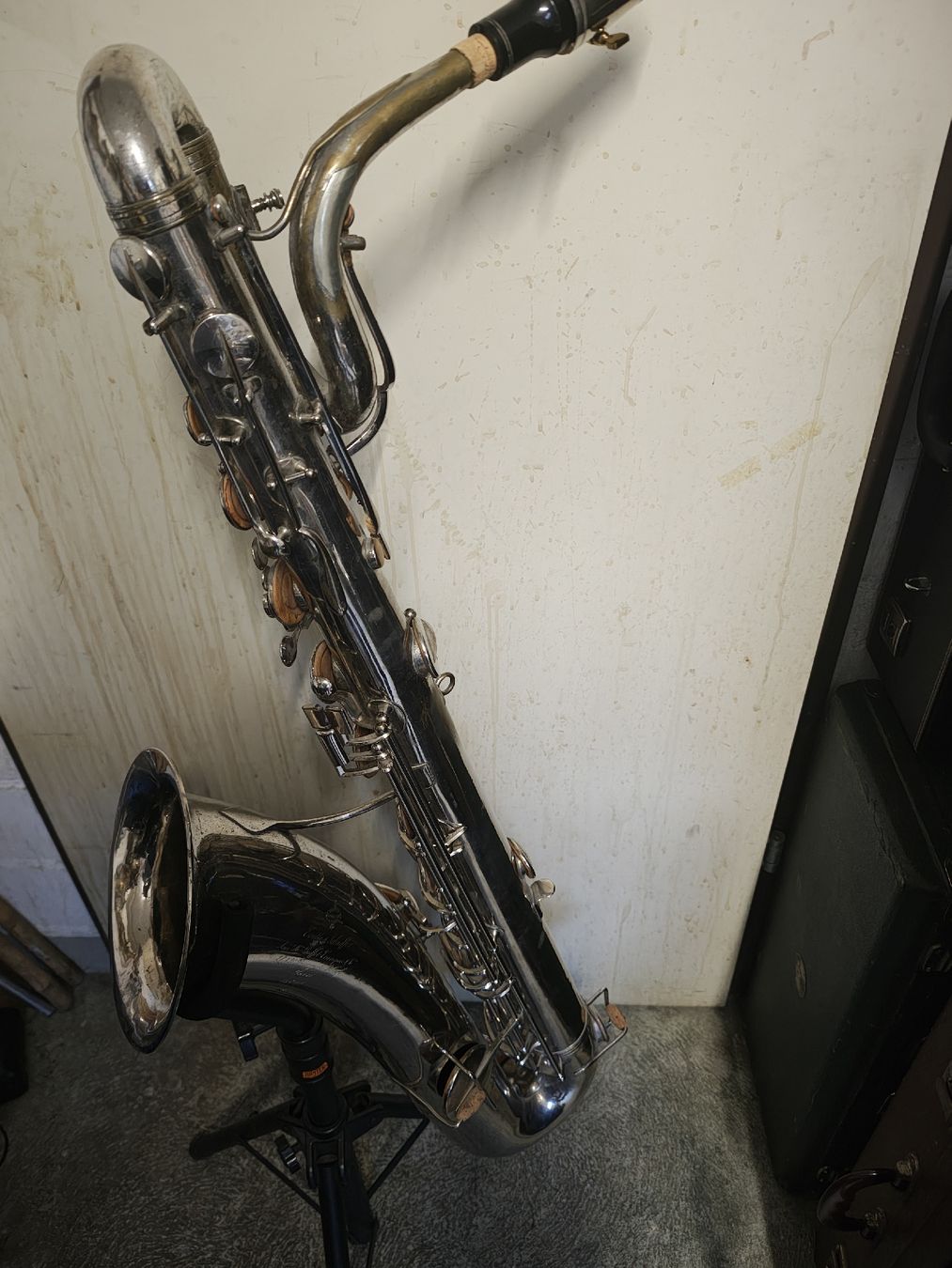 Buffet Crampon Strumenti musicali: Bariton Saxophon Buffet Schefer – Usato da Langenthal venduto da Saxophone23
