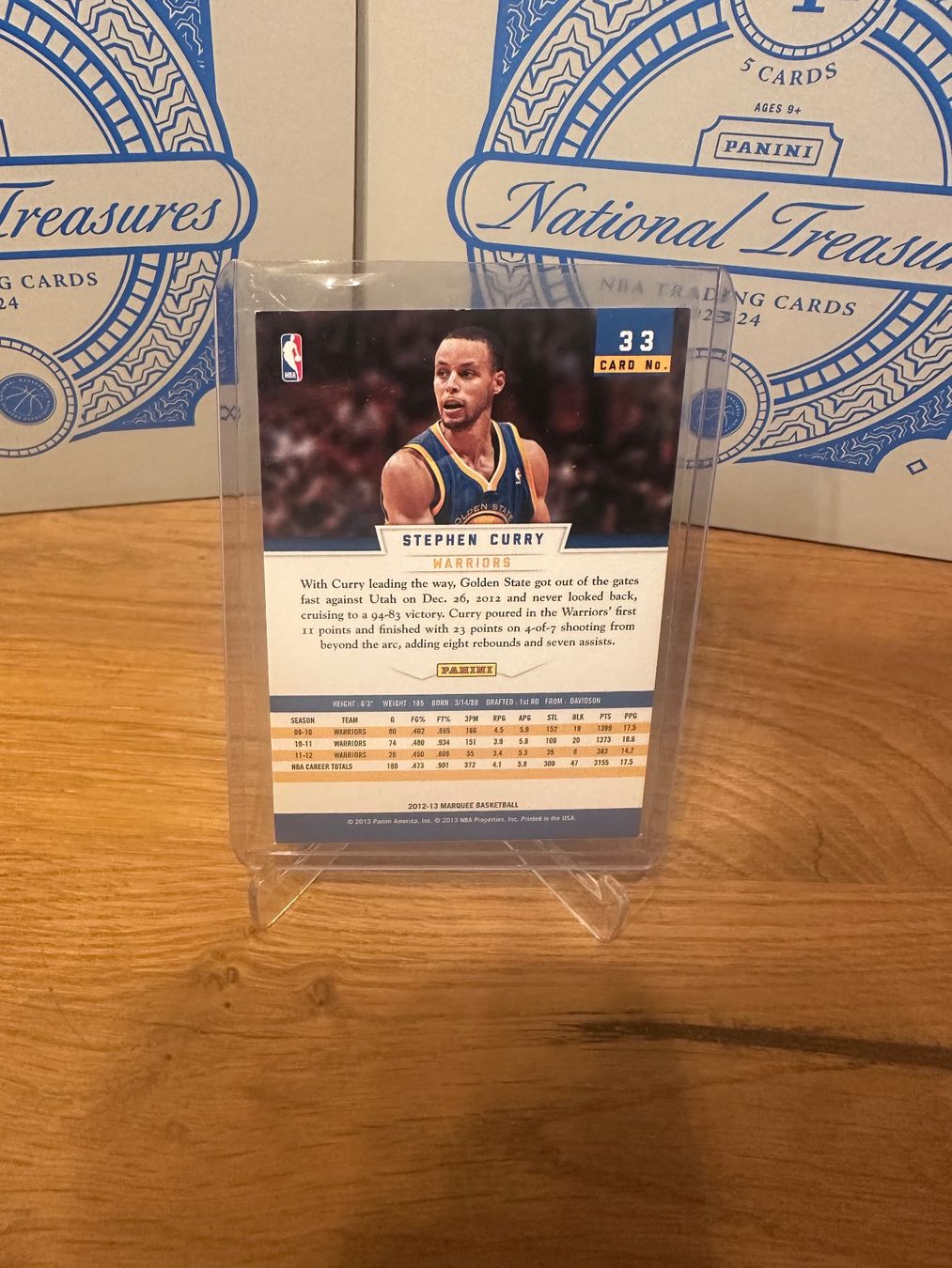 Nba Sammelbilder & Trading cards: Carte Panini Marquee Stephen Curry – Gebraucht aus Vullierens von Gaara04 1