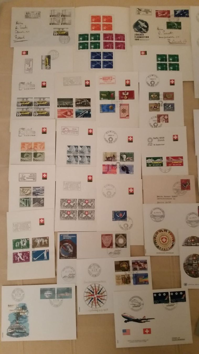 Tutti i francobolli: Briefmarkenset ca. 500 Stueck – Usato da Genève venduto da dan_27