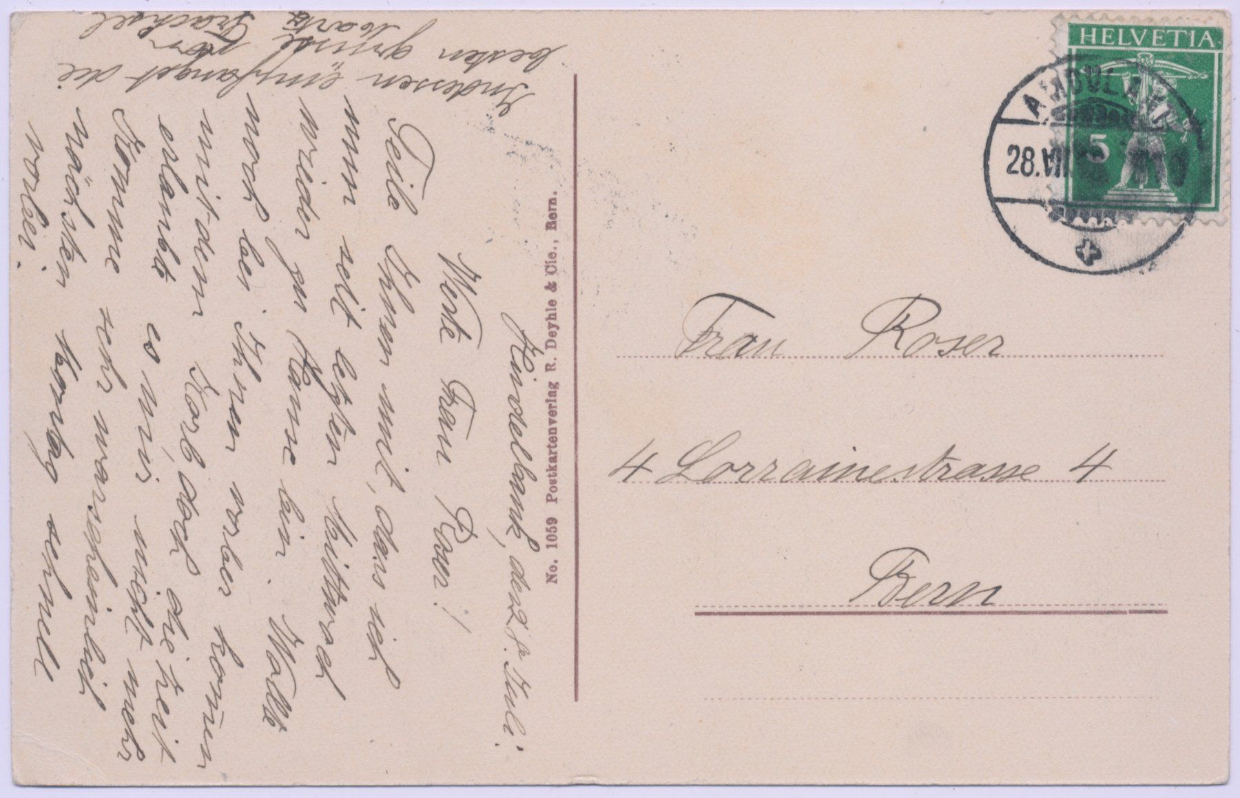 Cartoline postali: 3 Bildkarte Hindelbank – Usato da Lützelflüh-Goldbach venduto da blauerkranich 1