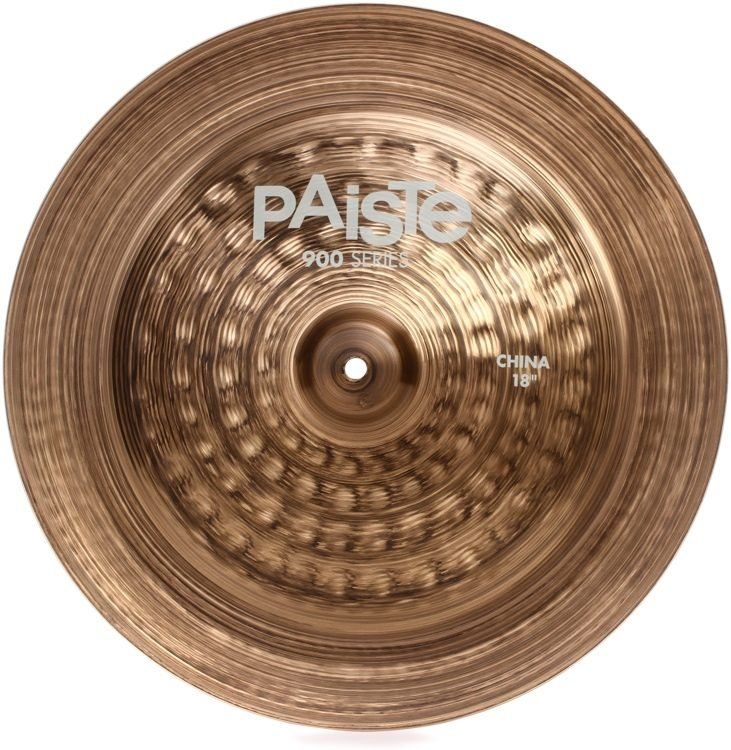 Paiste Strumenti musicali: China Paiste 900 Series Med Thin 18" – Nuovo e nell'imballaggio originale da Zufikon venduto da Resonance-Drums