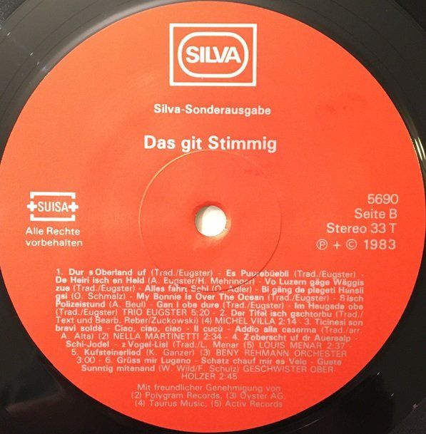 Vinyles: Das git Stimmig (LP) – D'occasion à Grüningen par azulmarron 3