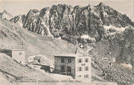 Silvrettahus und silvrettaklubhutte Meer