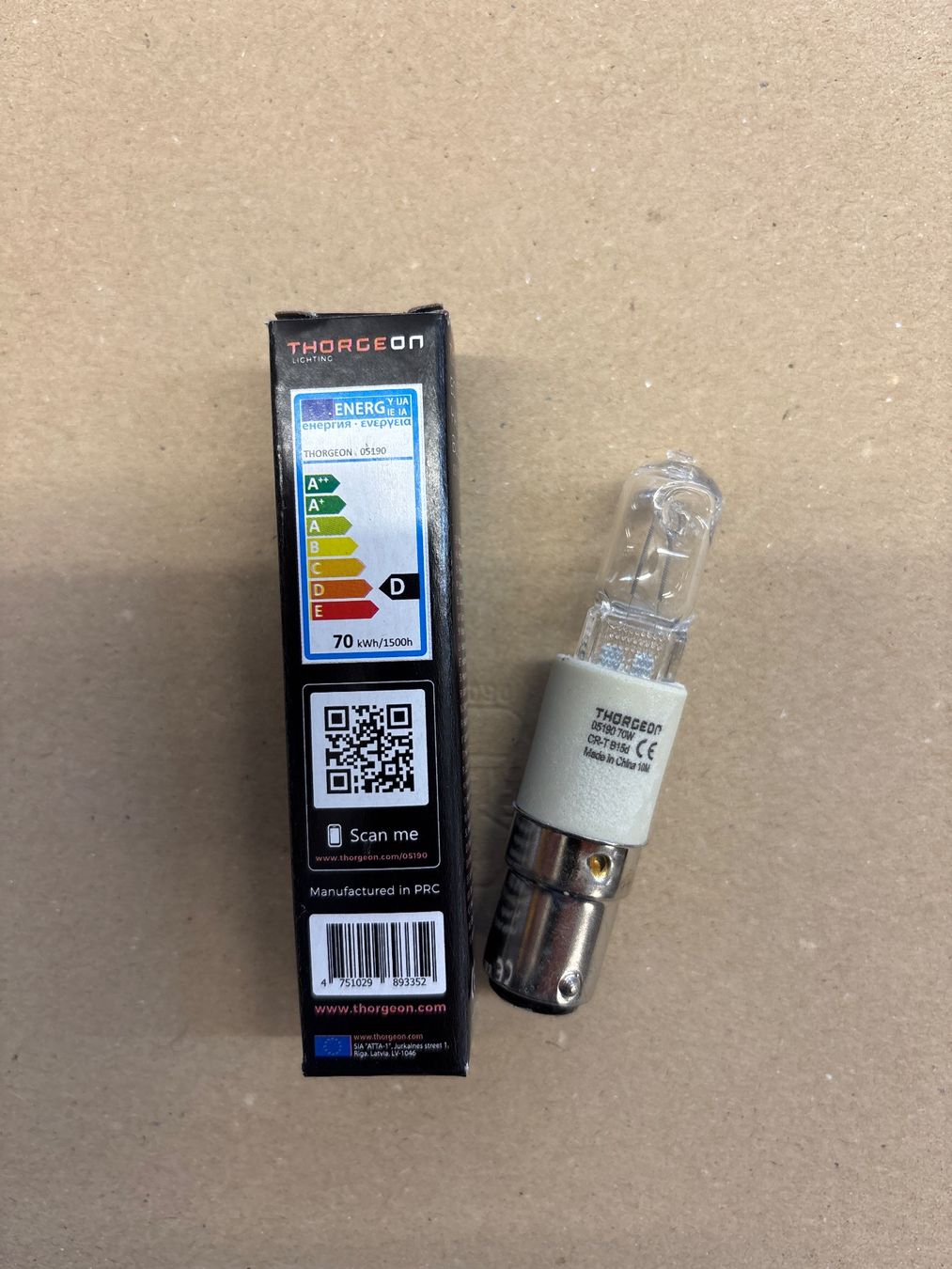Lampade: Halogen Eco 230V 70W B15d – Nuovo e nell'imballaggio originale da Kirchleerau venduto da koerbel 1