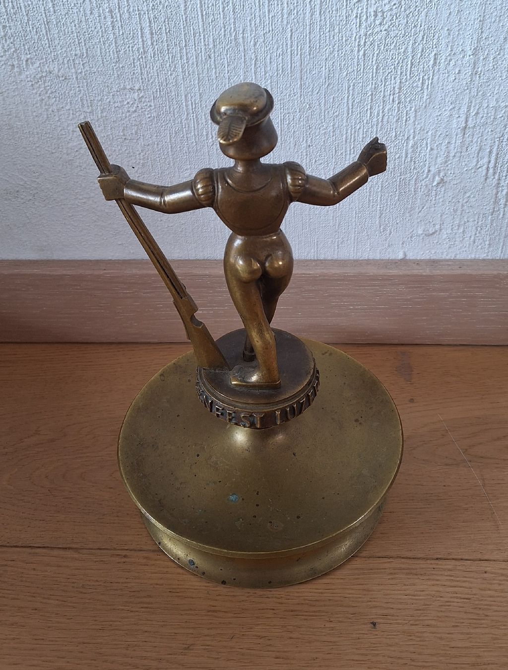 Sculture & Statue: Skulptur Messing Eidg. Schützenfest 1939 – Difettoso da Züberwangen venduto da Christine55 2