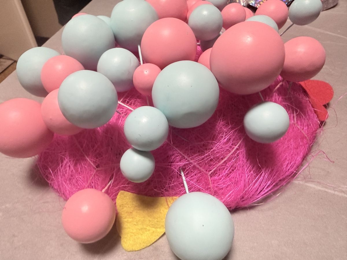 Tutte le decorazioni: Geburtstagsdeko, Rosa und Hellblau Kuchendeko – Usato da Zürich venduto da Krikri21 4