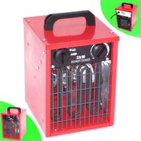 00186 - 2kW Bauheizer Heizlüfter Elektroheizung