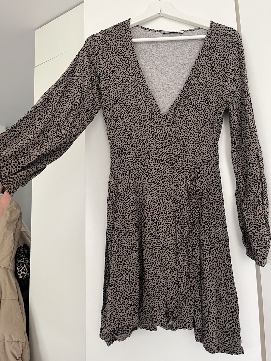Pull&Bear Vestiti: Pull&Bear Kleid, Wickelkleid, Grösse M, Top Zustand! – Nuovo (secondo la descrizione) da Gockhausen venduto da Lali013