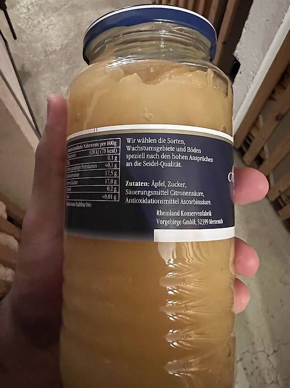 Lebensmittel & Spezialitäten: Apfelkompott 700g – Gebraucht aus Fällanden von fai_n5tr 1