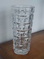 Pressglas Vase 60er/70er Jahre