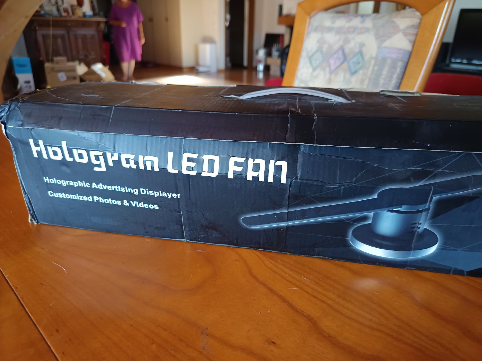 Tutte le decorazioni: Hologramm LED Fan Werbedisplayer  – Usato da Balterswil venduto da jean0502 3
