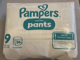 Windeln Pampers Pants, Groesse 9, 36 Stück, 19+ kg, OVP