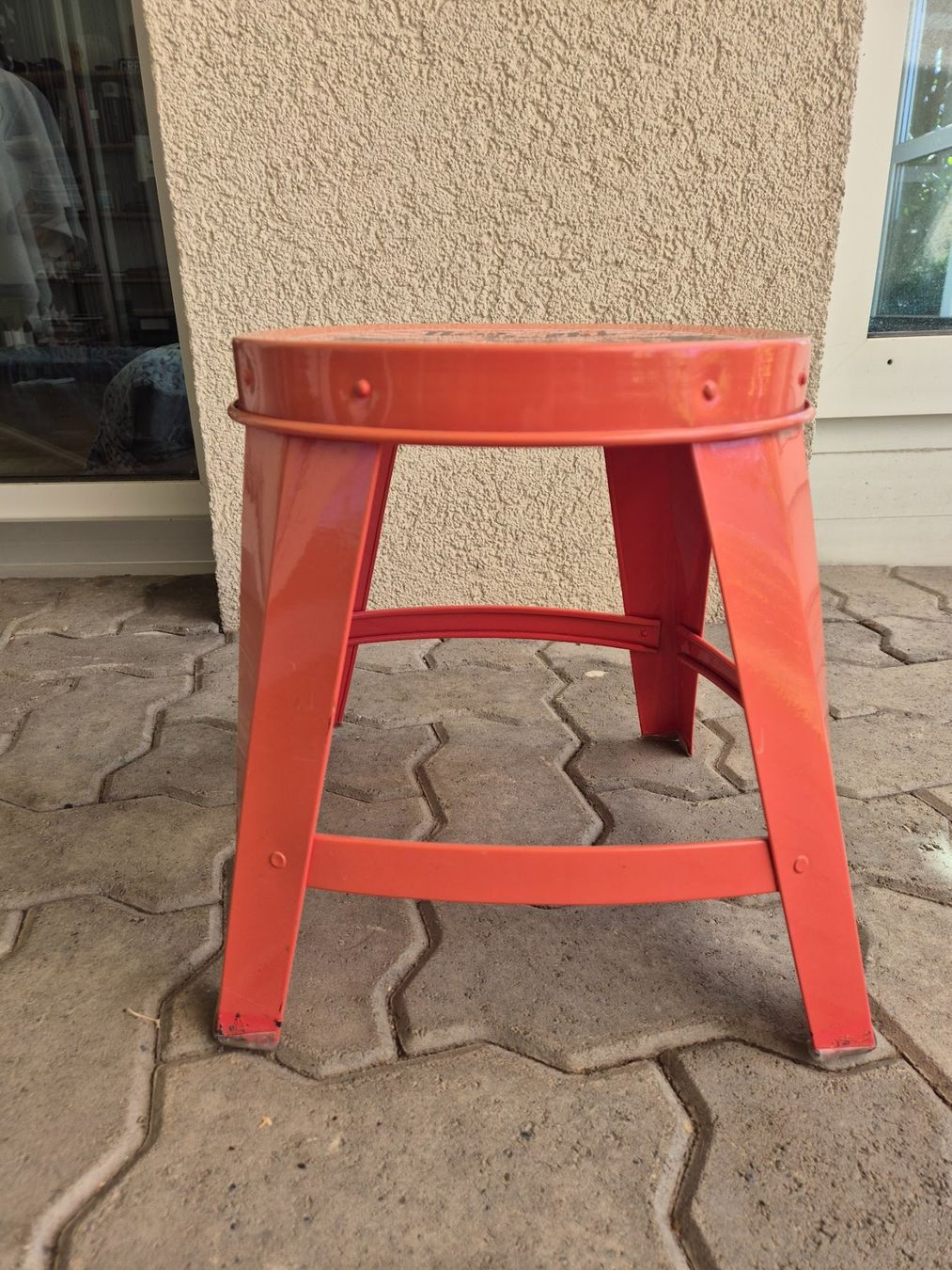 Hocker: Hübscher Hocker aus blech – Gebraucht aus Uitikon Waldegg von AnjS27 1