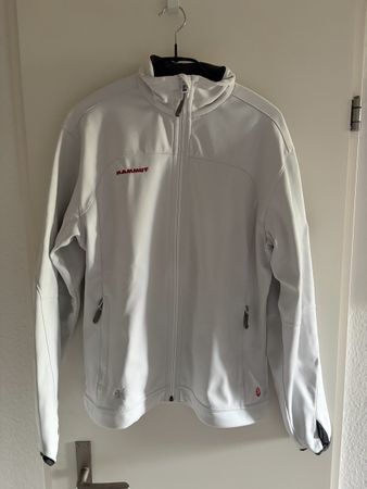 Mammut Softshell Jacke Windstopper weiss