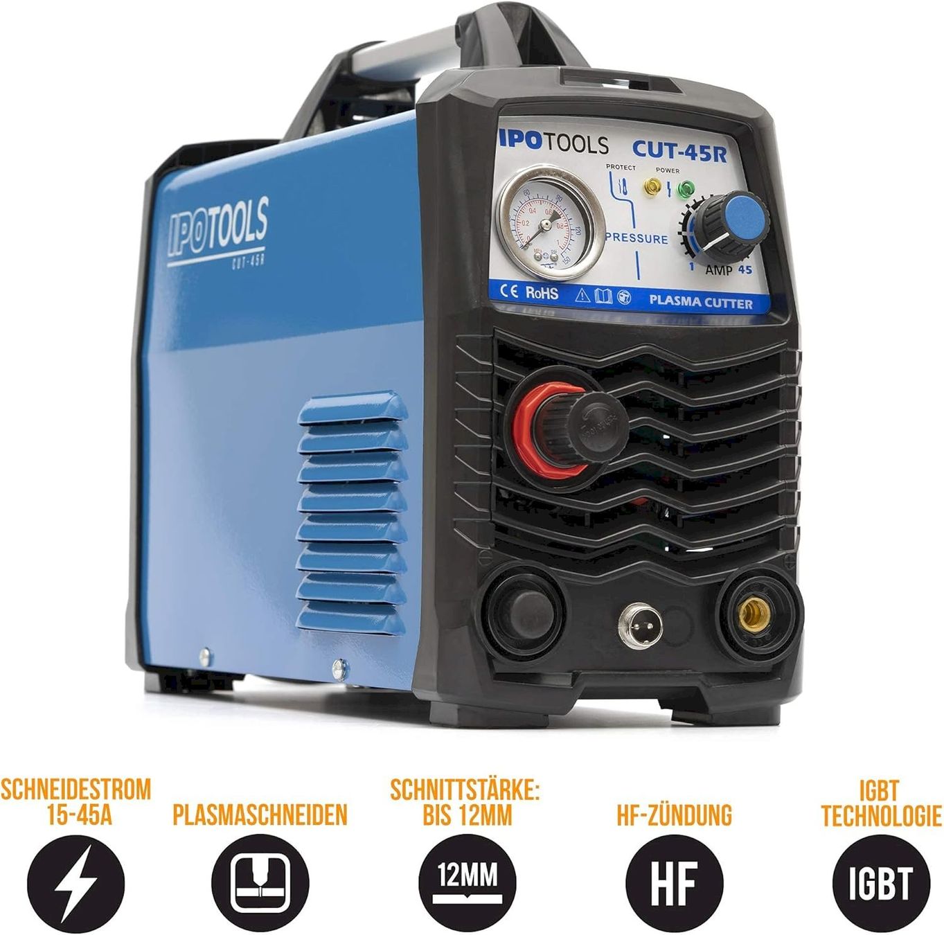 Löten & Schweissen: IPOTOOLS CUT-45R Plasmaschneider IGBT – Neu und originalverpackt aus Bottighofen von zaap 1