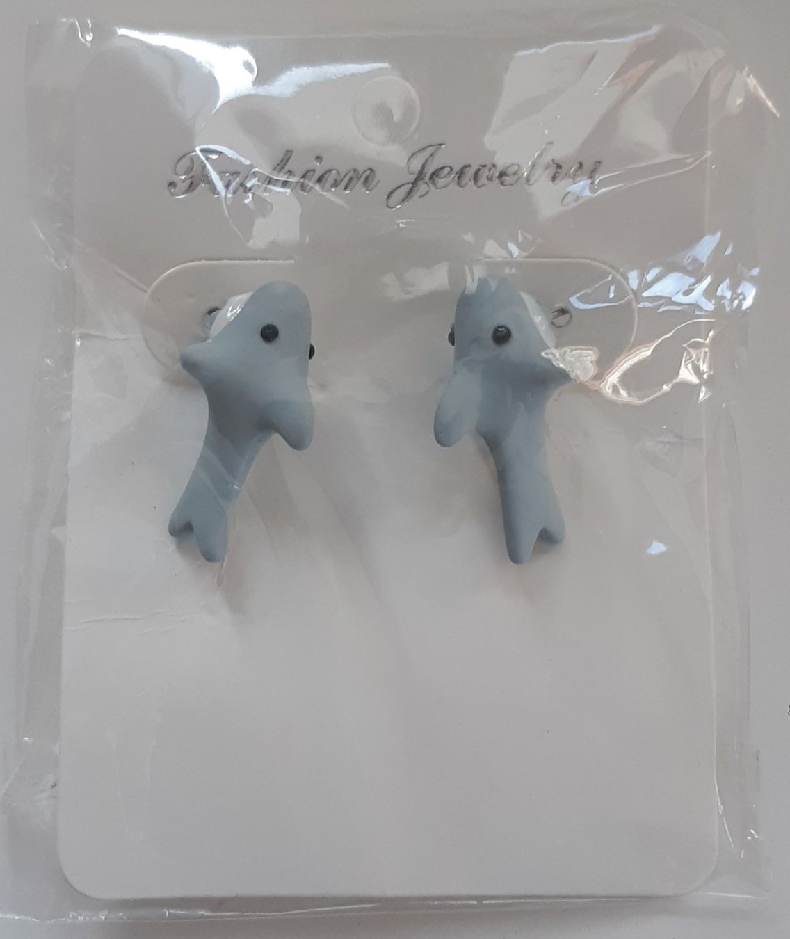 Orecchini pendenti & Orecchini a lobo: Boucles d'oreilles - Requins – Nuovo e nell'imballaggio originale da La Chaux-de-Fonds venduto da beasach