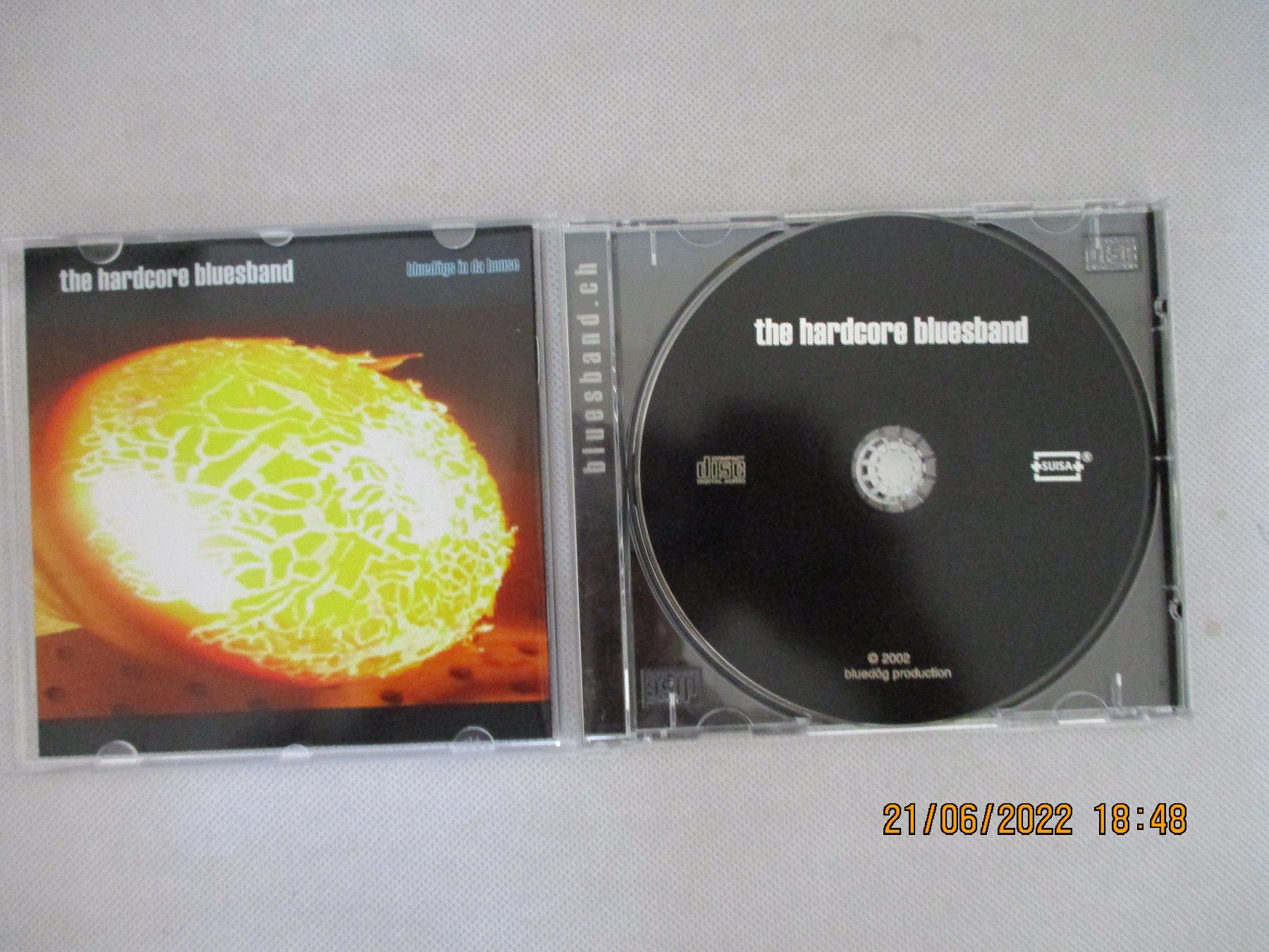 CDs: Hardcore Bluesband  -- Bluedögs In Da House – Gebraucht aus Liestal von Disc-Point 1