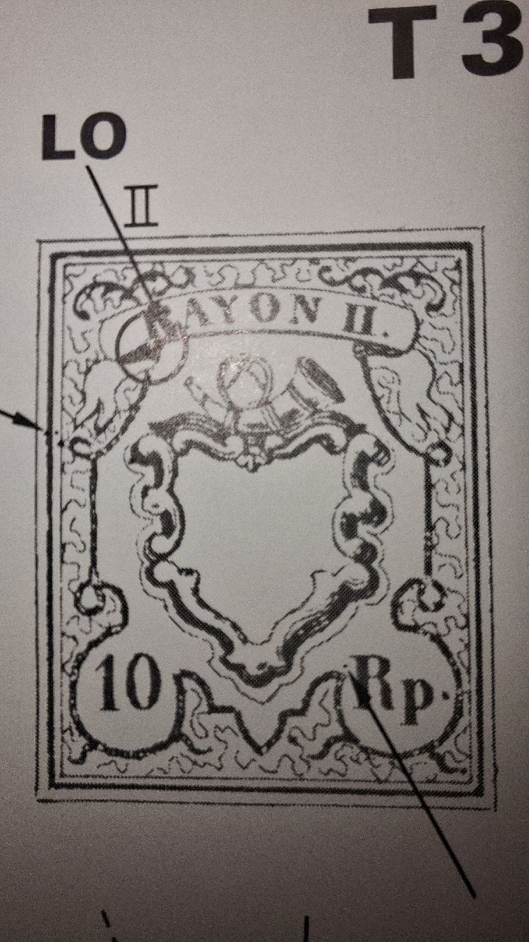 Tutti i francobolli: Rayon 16II Typ 3 D - LO II  – Usato da Balgach venduto da SIMEON27 2