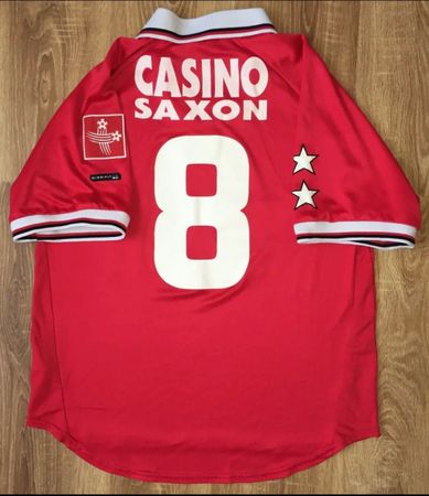 FC Sion Vintage Matchworn Trikot Maillot 1997/98