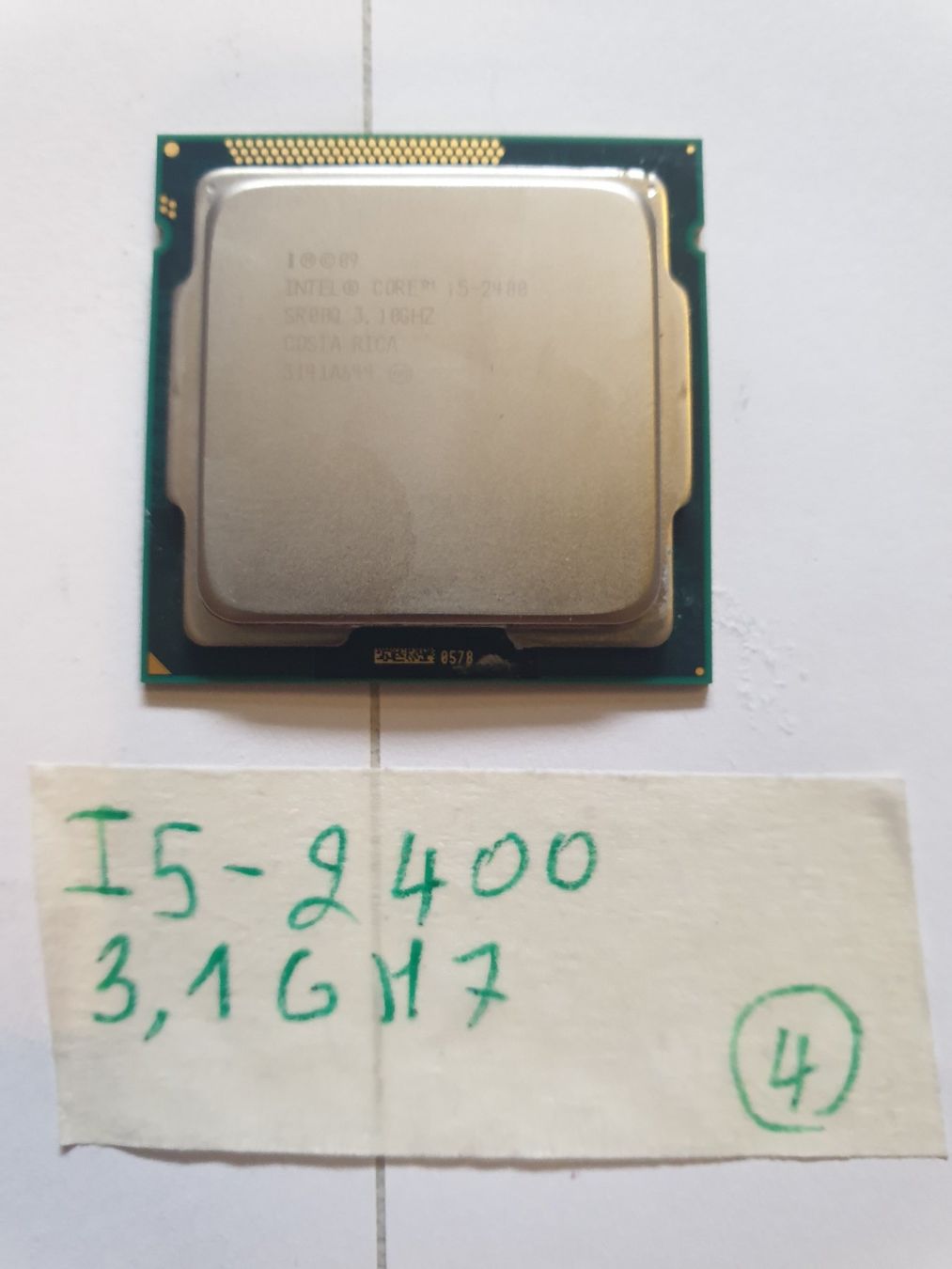 Intel Composants électroniques: Processeur I5-2400 / 3.1Ghz – D'occasion à Moudon par Amaroli7