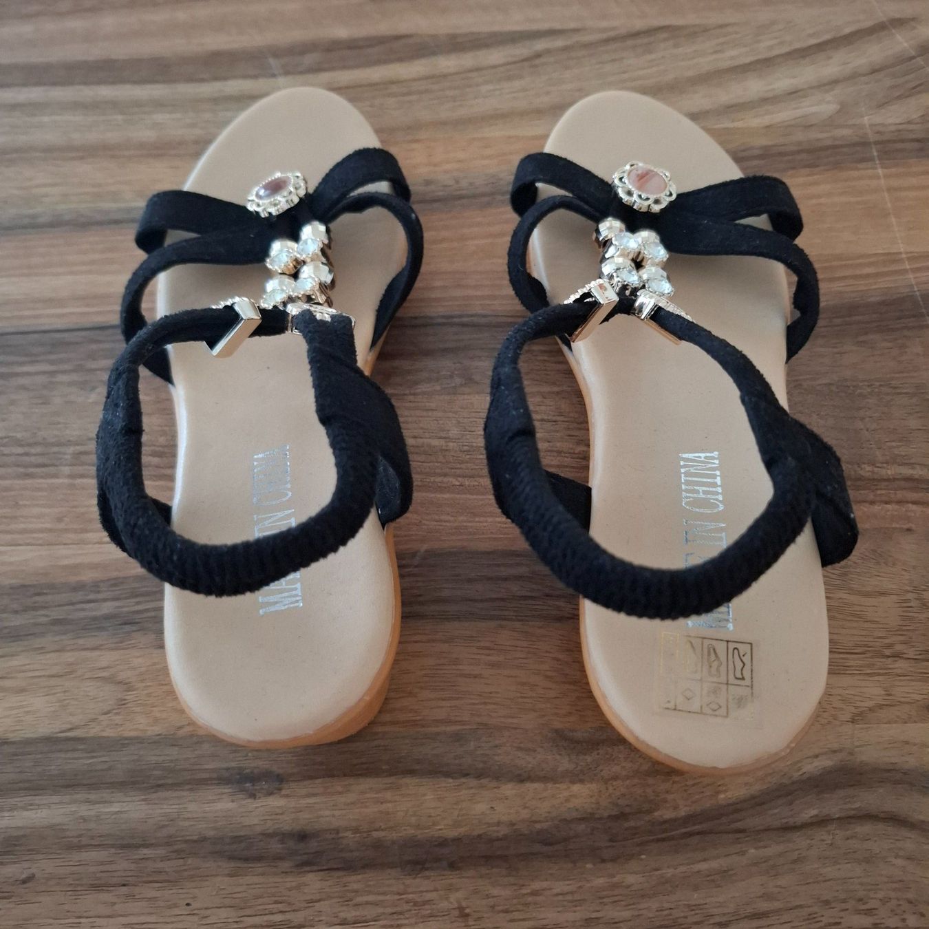 Damenschuhe: Damen Sandalen, schwarz, Gr.37 – Gebraucht aus Sisseln AG von Tropea4334 2