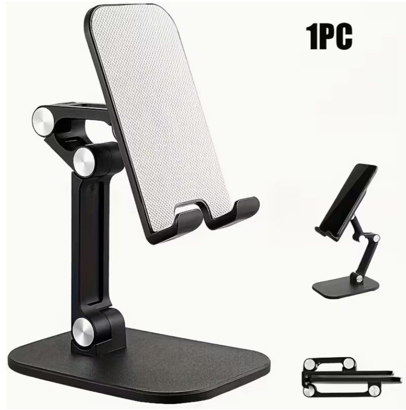 Altro in Decorazioni & Accessori: Support De Téléphone Portable, Noir, Pliable et Réglable. – Nuovo e nell'imballaggio originale da Biel/Bienne venduto da Vianny77