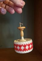 schöne alte  Lampe fürs Puppenhaus/Puppenstube
