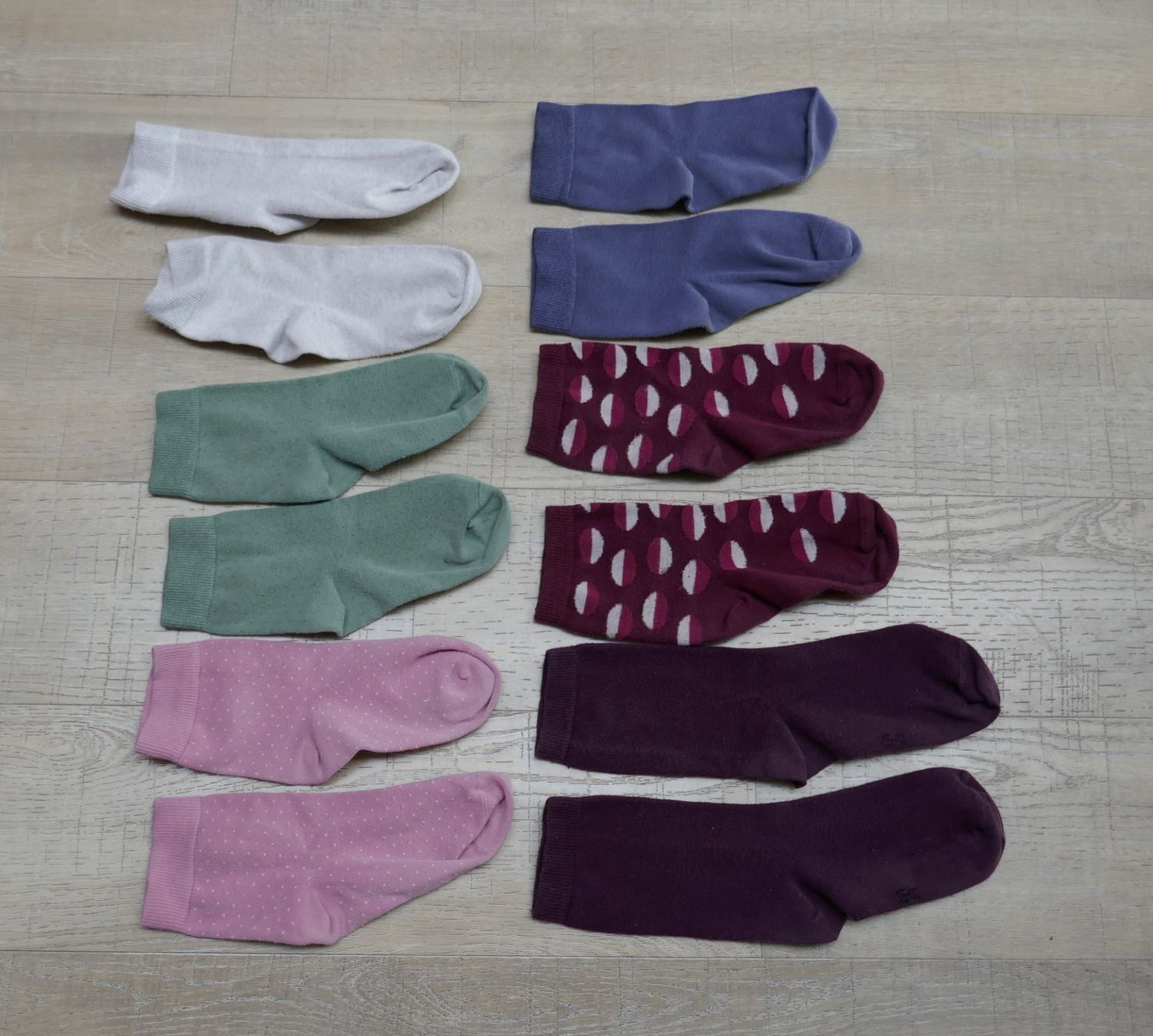 Calze: 6 Paar Socken Gr. 35 - 38, Baumwolle – Usato da Port venduto da uzuku 4