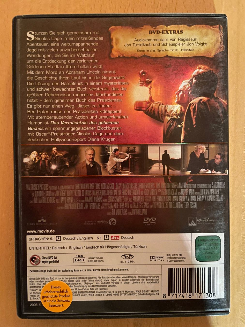 Alle DVDs: DVD National Treasure 2 – Gebraucht aus Affeltrangen von Mowgli_123 2