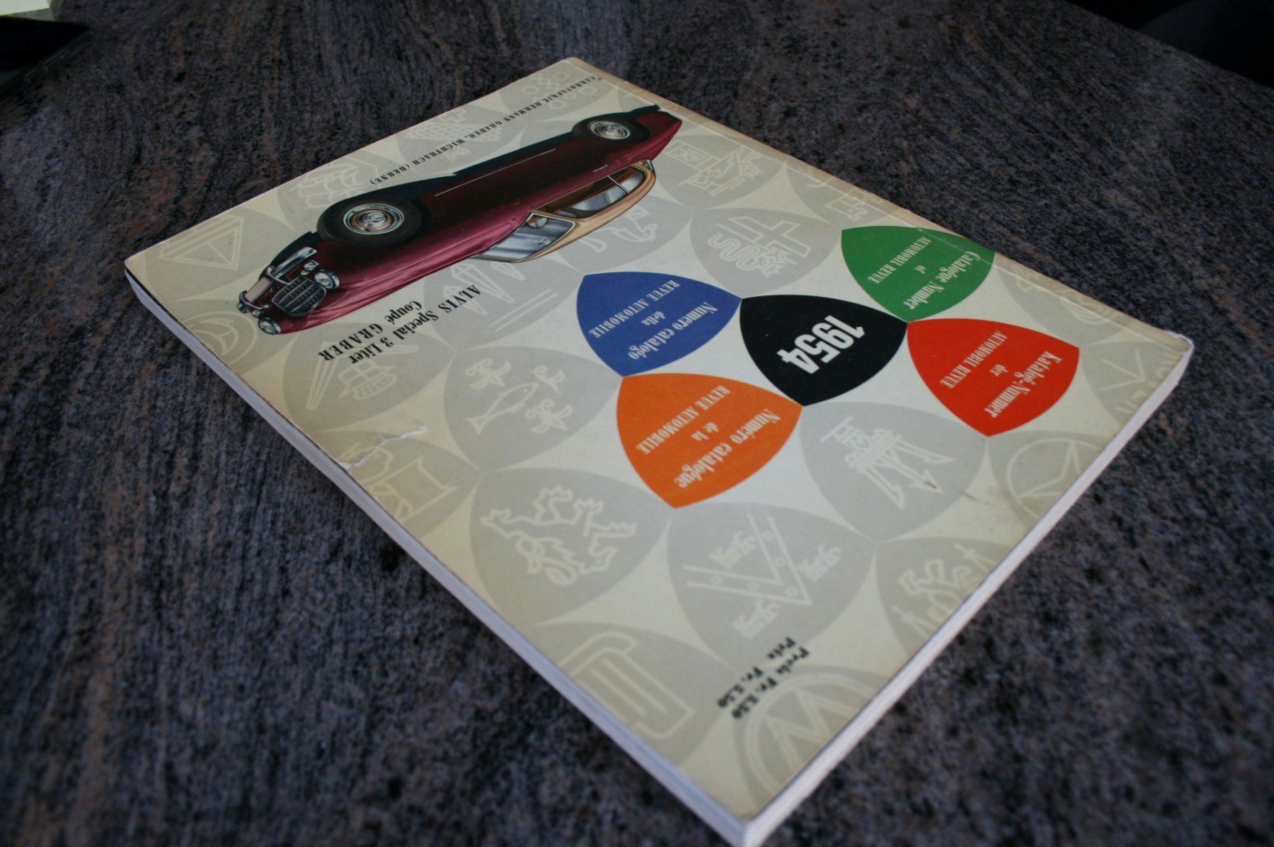 Bücher: AUTOMOBIL REVUE KATALOG 1954 – Gebraucht aus Wilen b. Wil von Rasti2 4