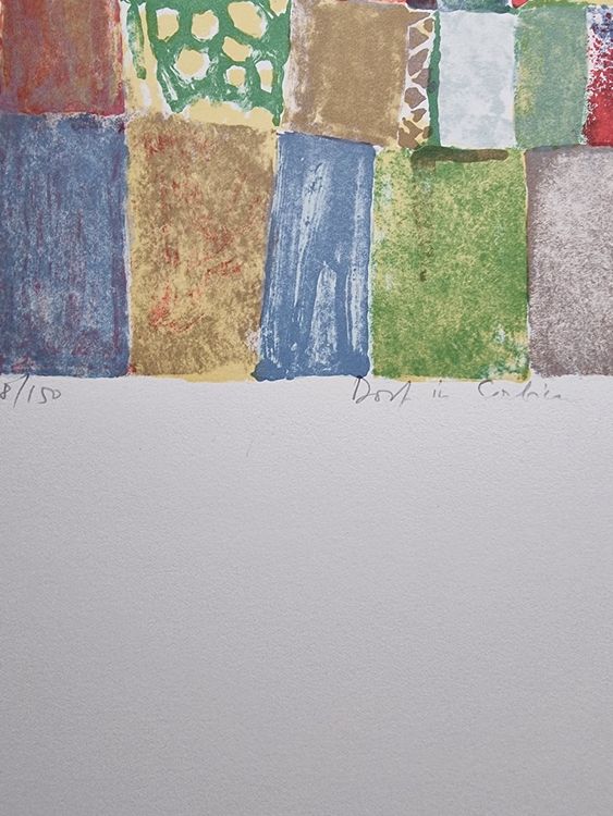 HANS EGLI LITHOGRAPHIE SIGNIERT NUMMERIERT 3