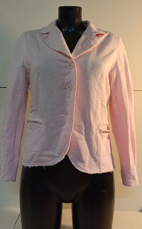 Armani Damen Blazer, Gr. S/M Rosa, Baumwolle (nov244)