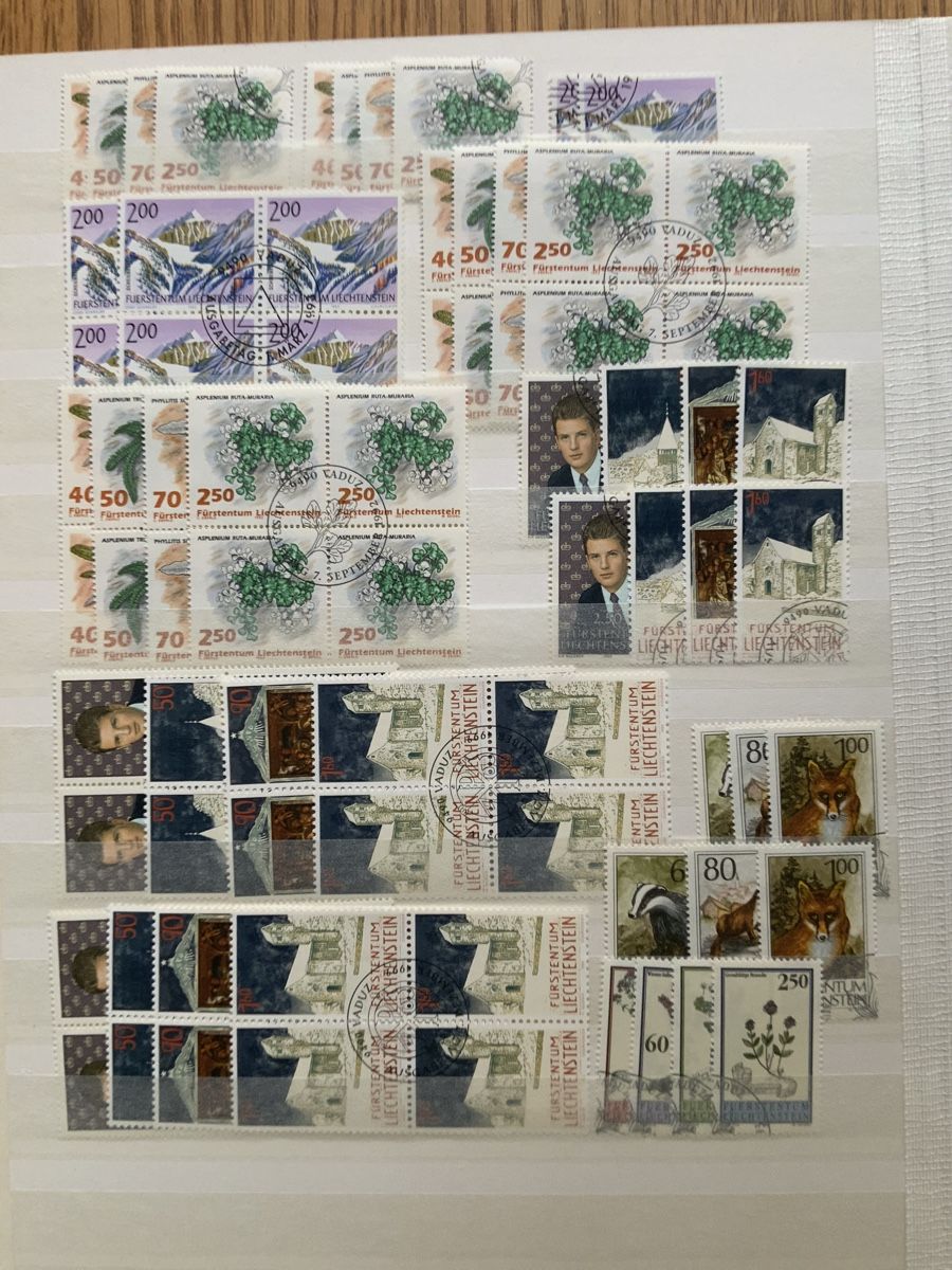 Tutti i francobolli: Liechtenstein Briefmarken – Usato da Binningen venduto da chr_cr5n 8