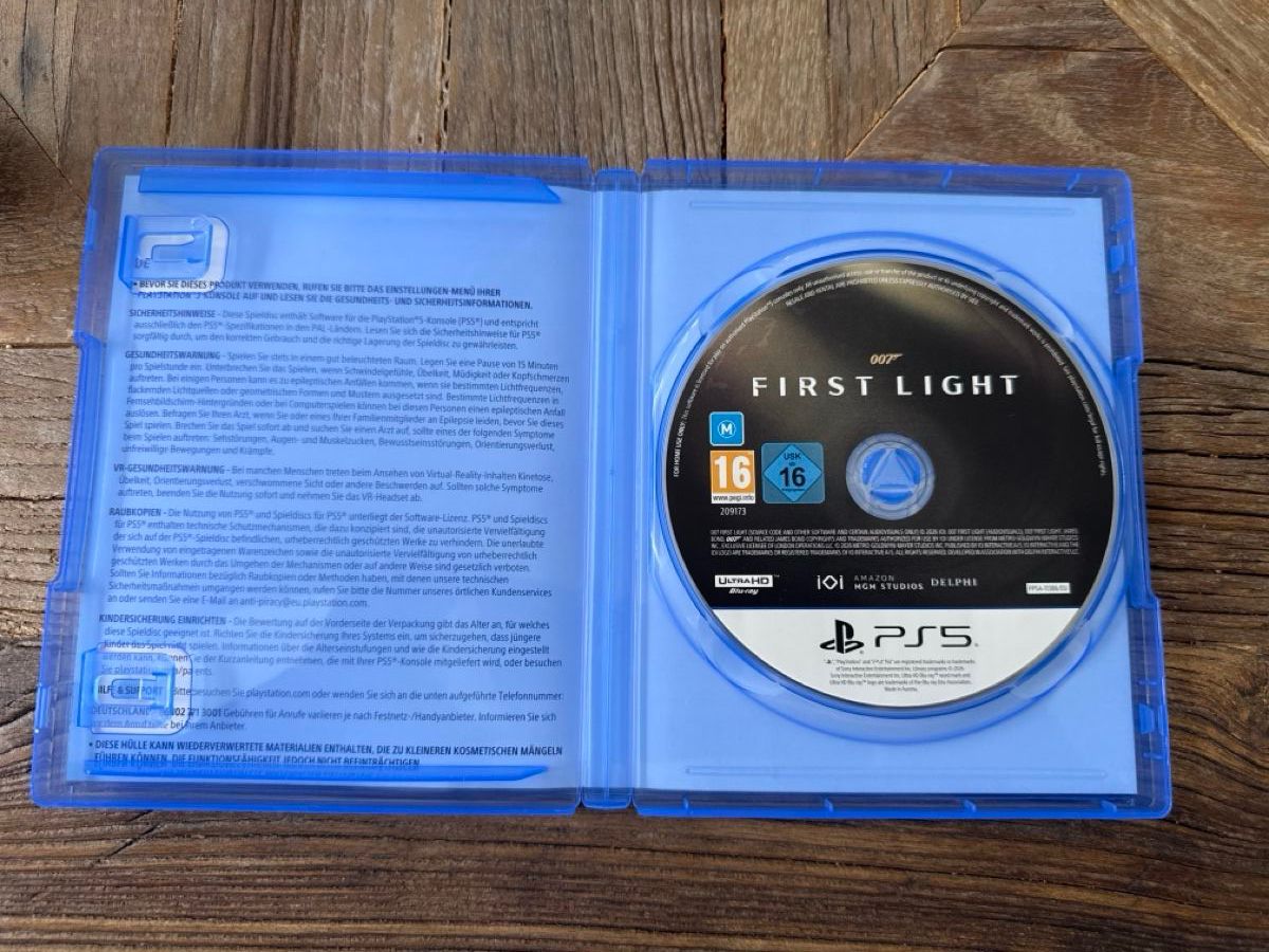 Jeux: PS5 Spiel 007 First Light - Auktion ab 1.- – D'occasion à Pfeffingen par Schanti0 2