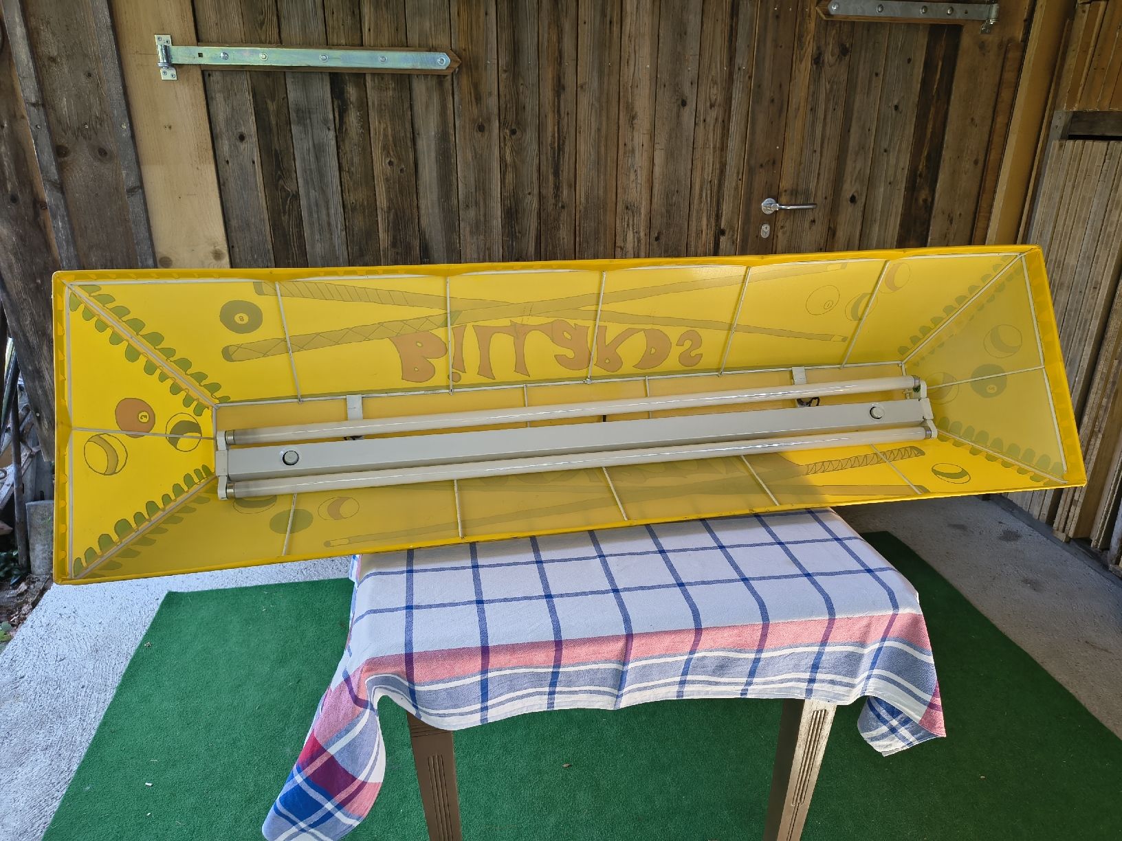 Lampade: Billard Lampe mit Beleuchtung 150 cm Einzigartig – Usato da Jakobsbad venduto da dio_298 5