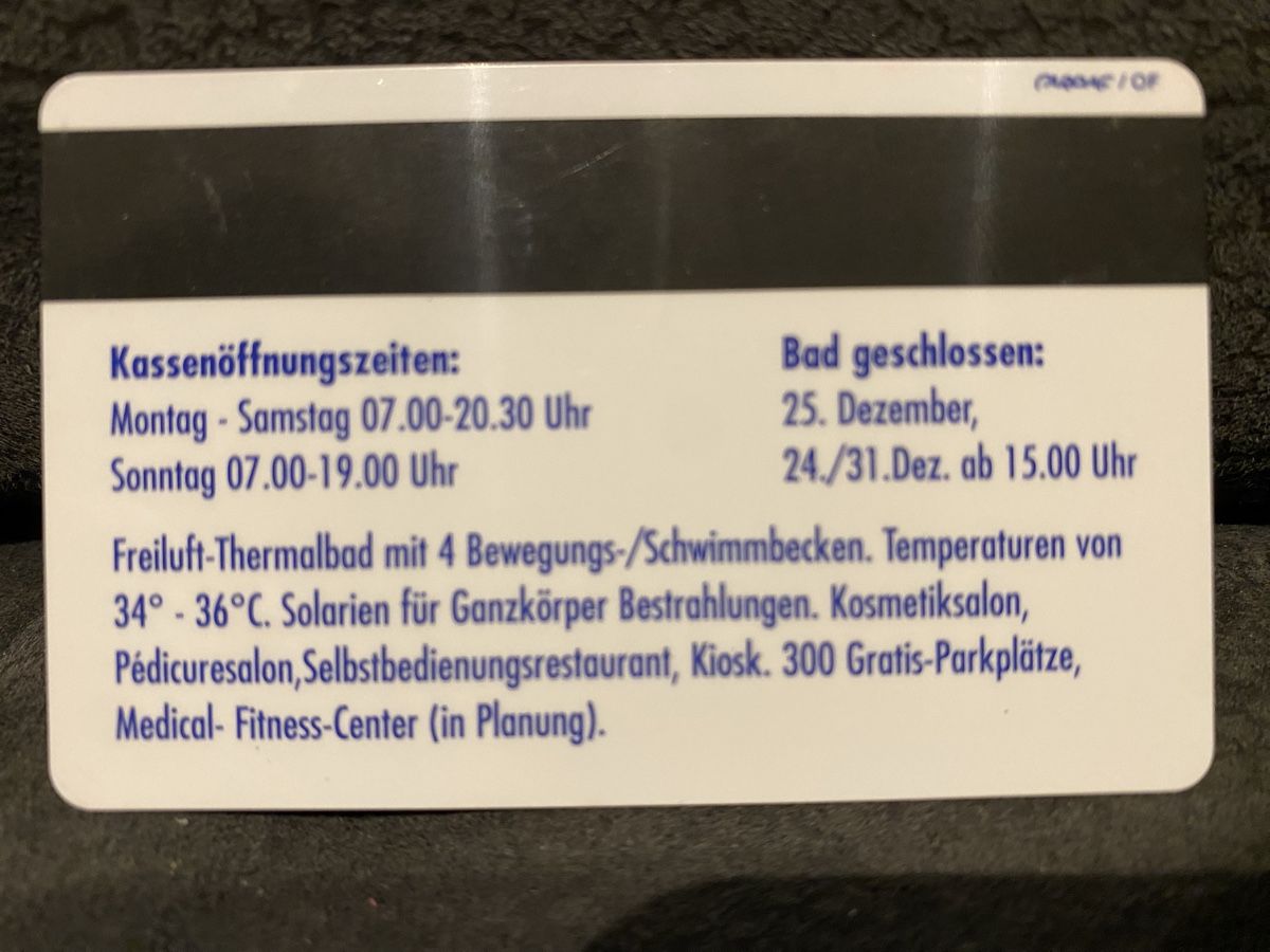 Cartes de téléphone: Carte – Défectueux à Lausanne par babacard10 1