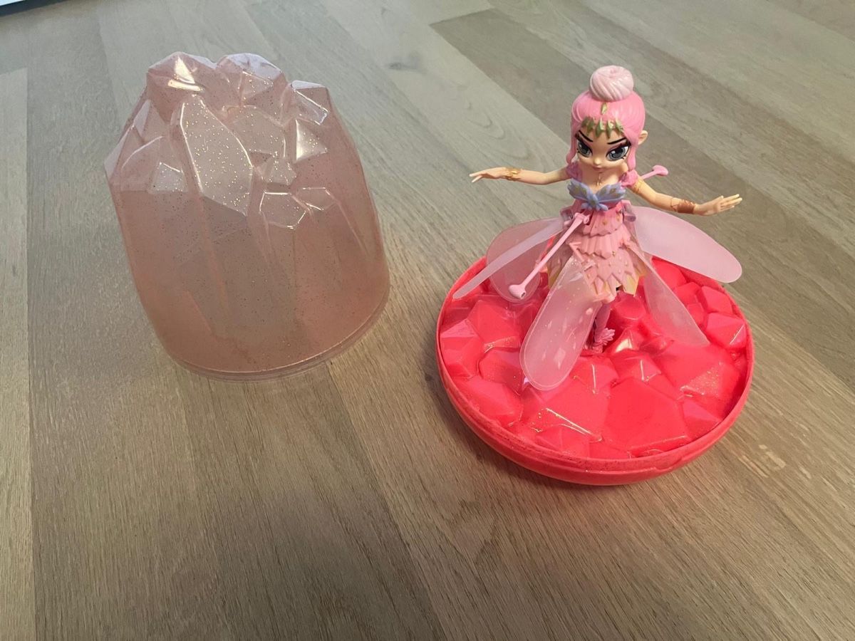 Giocattoli: Crystal Flyers, Pink pixie Toy, fliegende Fee – Usato da Baden venduto da StefanoB79