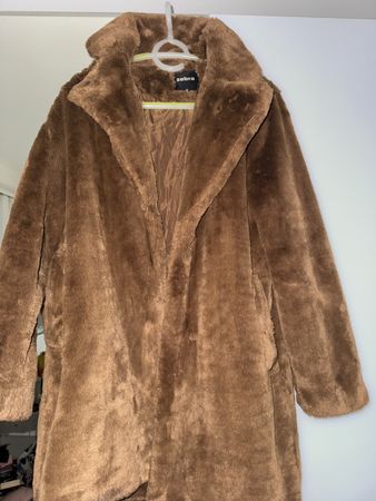 Warmer Winter Damen Mantel Teddyfell Gr. M