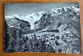 Saas - Fée - Feegletscher u. Hohbalengletscher Ak
