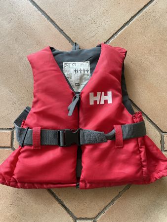 Rote Helly Hansen Schwimmweste 