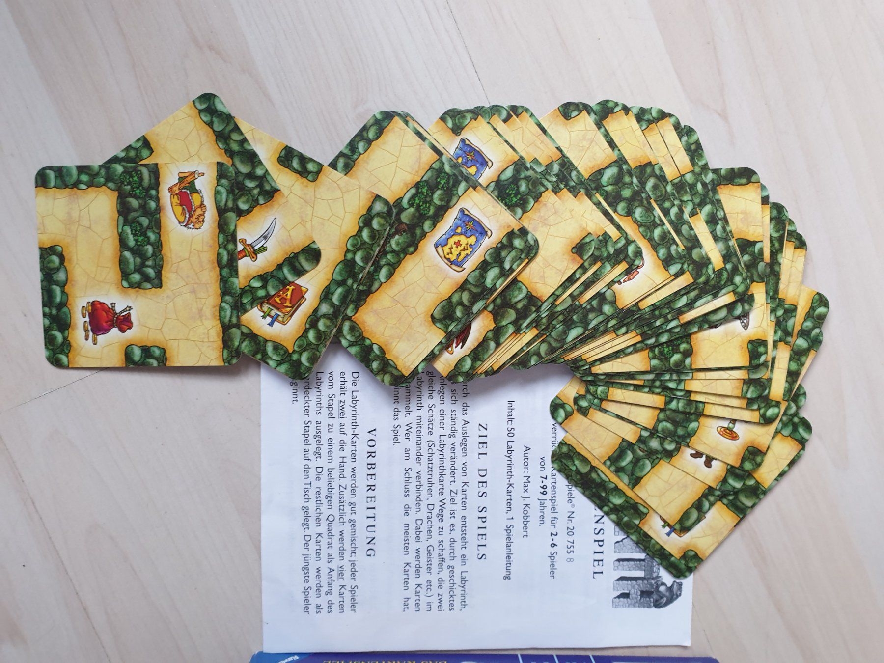 Ravensburger Giochi: Labyrinth, das Kartenspiel – Usato da Schönengrund venduto da Liane63 1