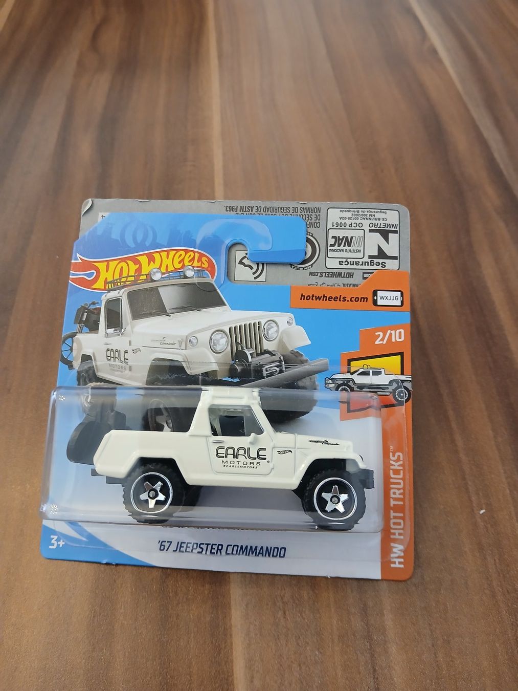Hot Wheels Modellini d'auto: 1967 Jeepster Commando – Nuovo e nell'imballaggio originale da Wiedlisbach venduto da Pontiacman93