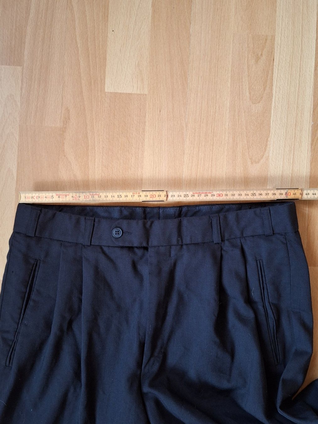 Pantaloni: Elegante, schwarze Herren Hose, Gr. 52 – Usato da Eriswil venduto da corolla05 8