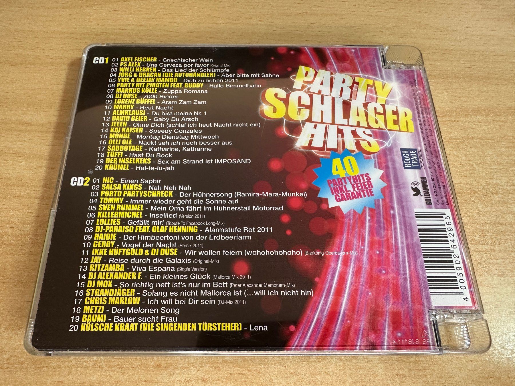 CDs: P1 Various - Partyschlager Hits Vol.1 - 2 CD – Gebraucht aus Rikon im Tösstal von Alpenmutz 1