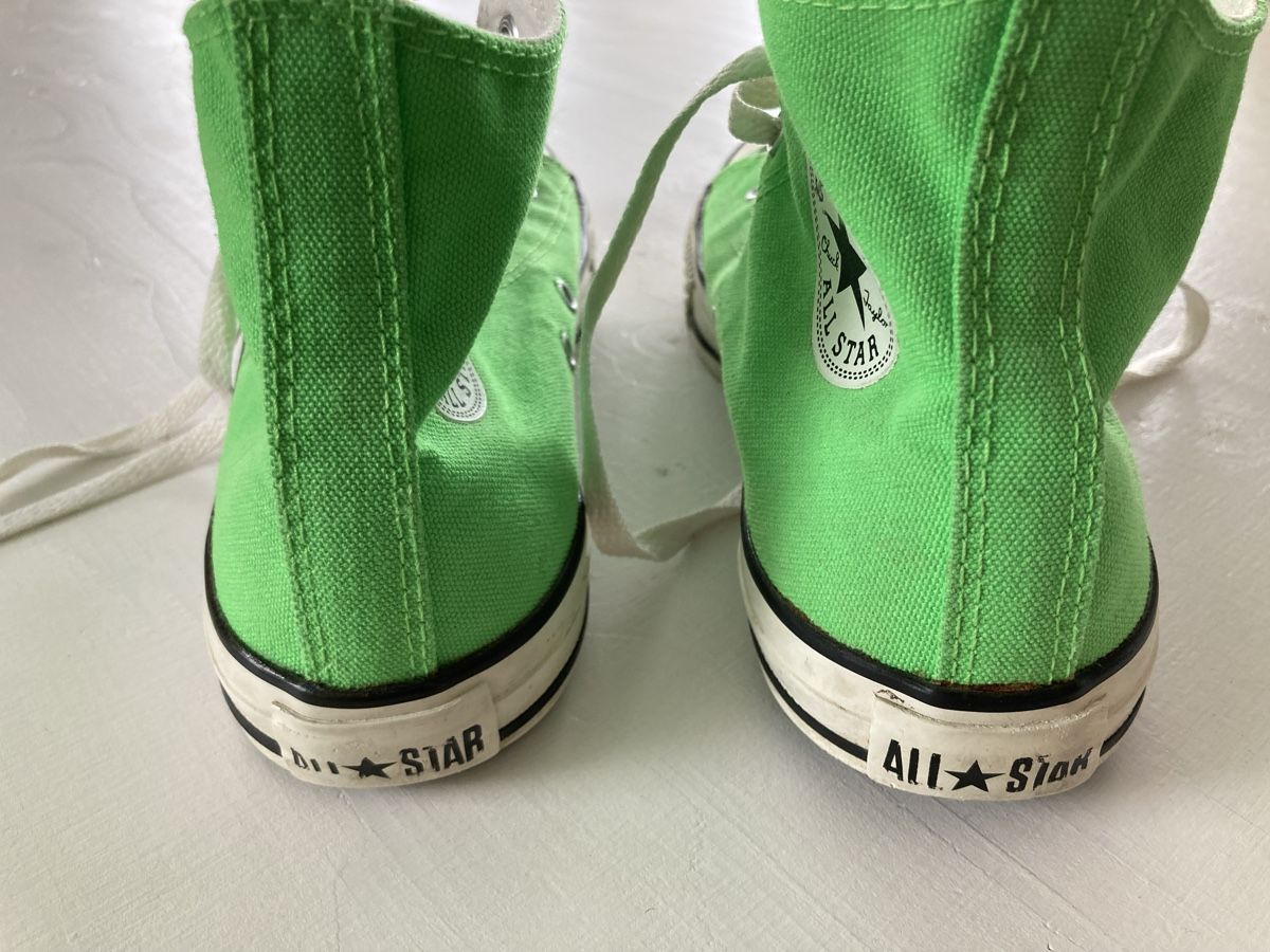 Converse Scarpe da uomo: Converse grün Gr 35 signiert! – Usato da Kesswil venduto da Branca-01 6
