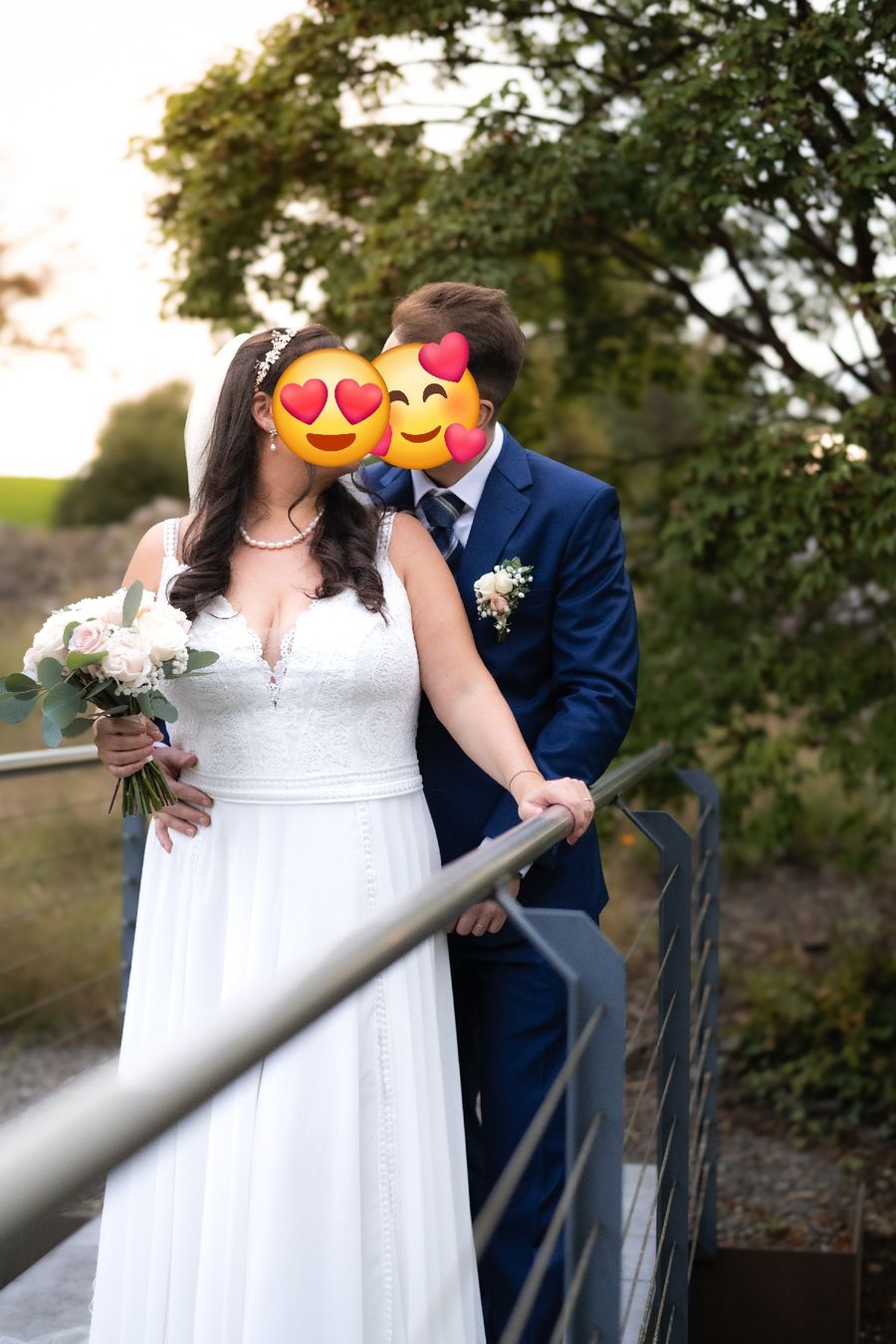 Vestiti: Wunderschönes Hochzeitskleid + Schleier – Usato da Rottenschwil venduto da vani.b 2
