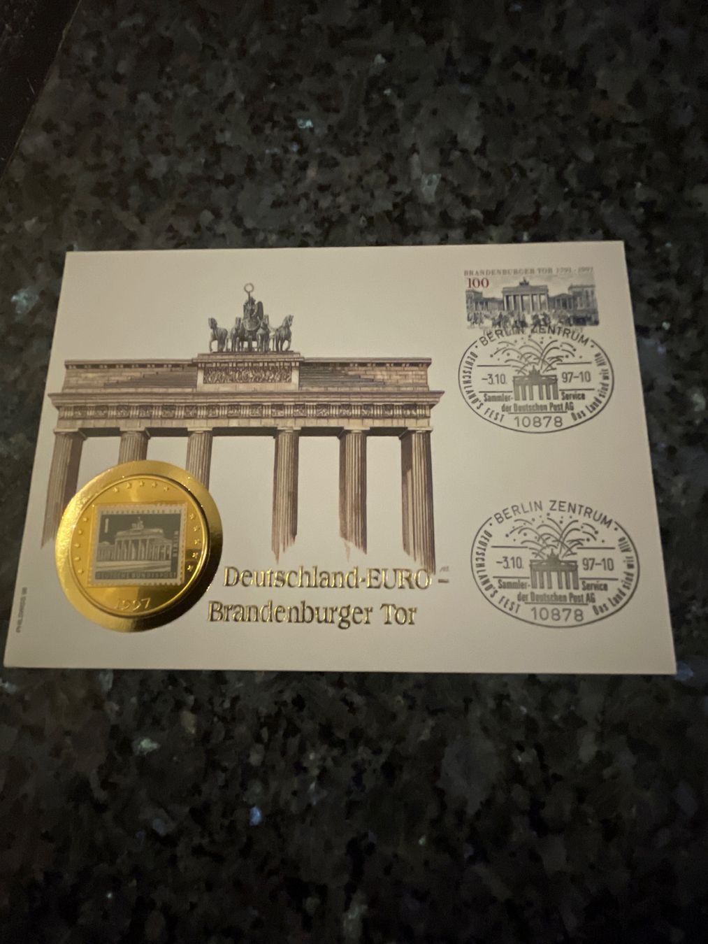 Tutti le monete: Numisbrief Deutsche Bundespost – Nuovo (secondo la descrizione) da Schlossrued venduto da Julio25
